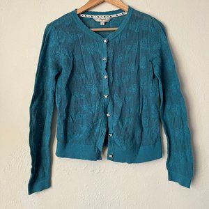 Blue Butterfly Sweater